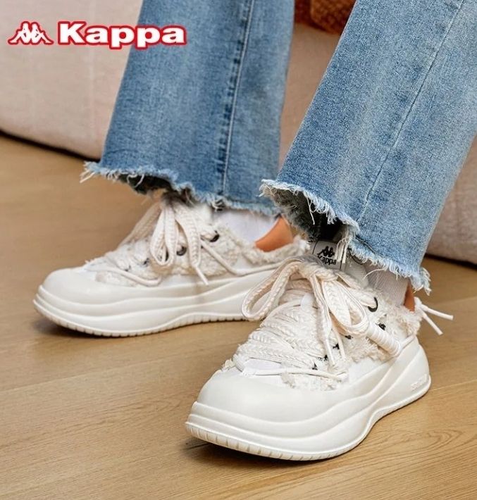 Kappa★Retro casual sneakers 厚底 ダッドスニーカー KA11 Kappa☆スニーカー 厚底 ダッドスニーカー ユニセックス KA1