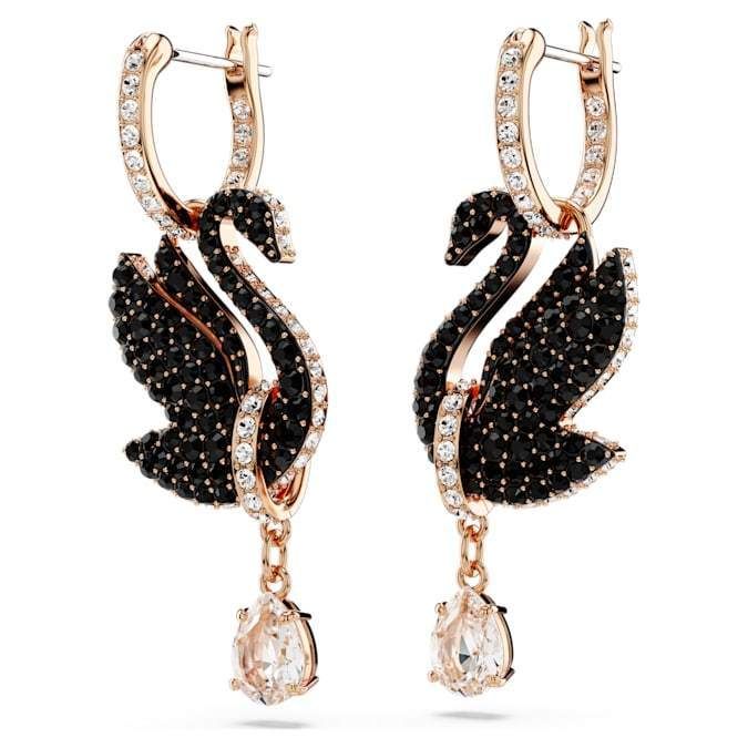 スワロフスキー　Swarovski ピアス Swarovski Sparkling Dance ドロップピアス, ラウンドカット