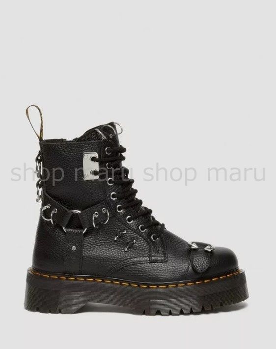 Dr Martens◇JADON メタルディテール 8ホール 厚底 ブーツ (Dr