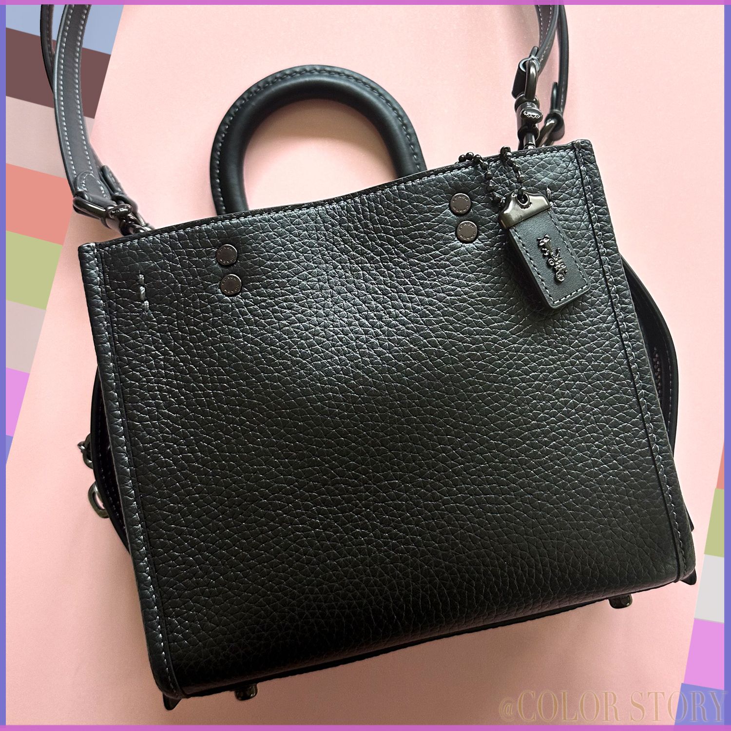 楽天市場】【返品可】コーチ COACH ティーローズ ローグ25