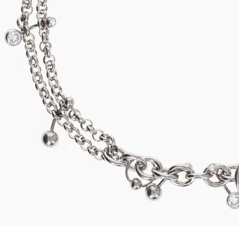 【関税込み】Justine Clenquet シルバー Holly ネックレス フランス発 ☆Justine Clenquet☆ Holly ネックレス (Justine