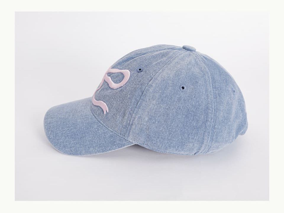 RONRON☆韓国☆人気☆HEART RIBBON BALL CAP 2色 リボン 刺繍
