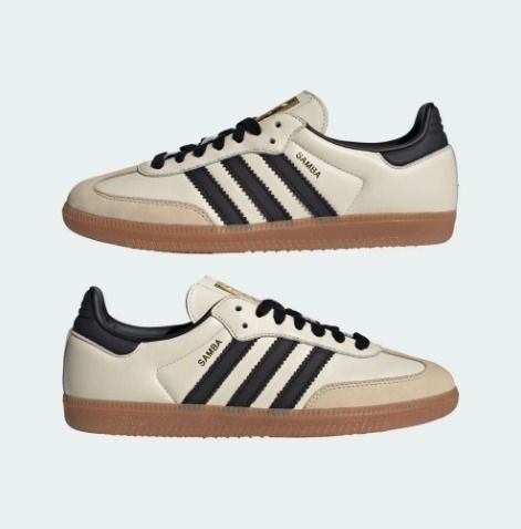 【ADIDAS】SAMBA OG W★送料・関税込★大人気★ ☆ADIDAS☆(W) Samba OG Cream White Core Black☆関税込