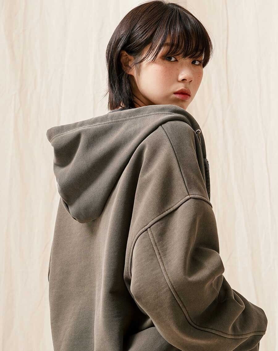 ☆関税/送料込☆HEAVEN PIGMENT TWOWAY HOOD ZIP-UP☆6色 (Jemut