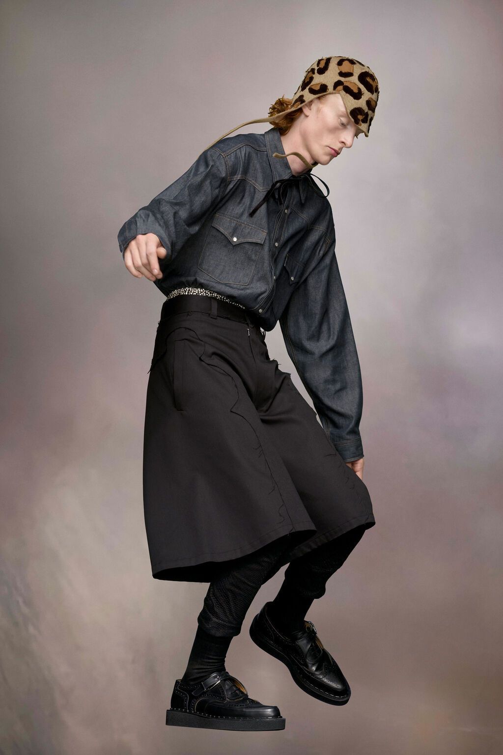 メゾンマルジェラ 20SS フェイクレザー ショートパンツ 36 レディース ブラック S29MU0064
