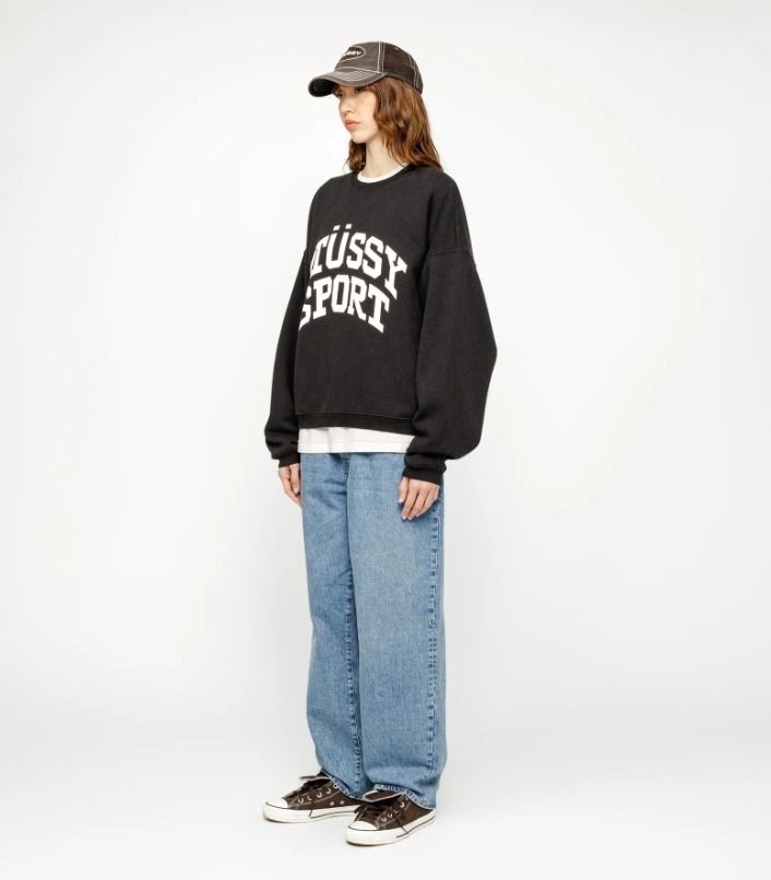 ☆関税込☆Stussy☆BIG CRACKLE SPORT CREW☆ (STUSSY