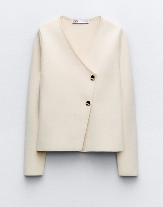 スペイン発送 ZARA シーム入りクロップドフィットジャケット クロップドジャケット – レディース | ZARA 日本