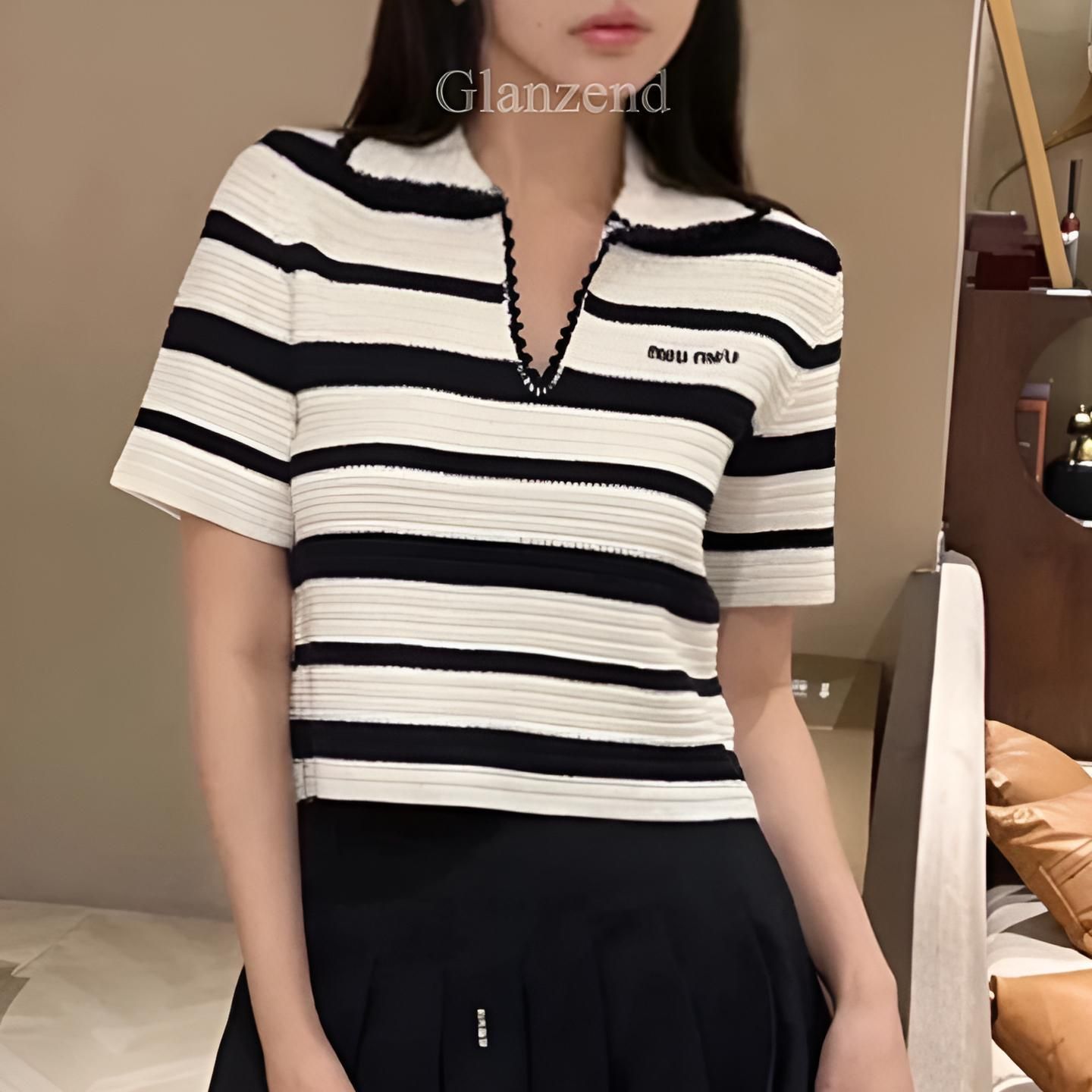 MIU MIU - 新品 2023AW MIUMIU ミュウミュウ コットンニット