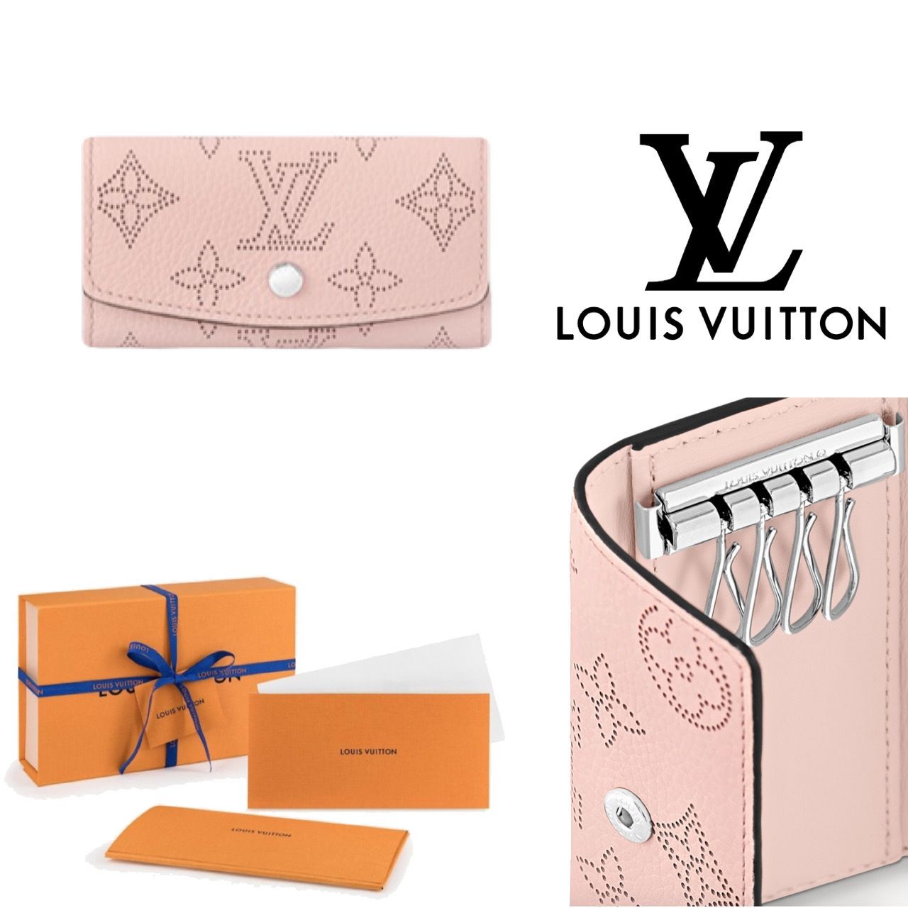【国内発】Louis Vuitton キーケース ミュルティクレ 4 M82760 直営買付《LOUIS VUITTON》キーケース ミュルティクレ 4 (Louis