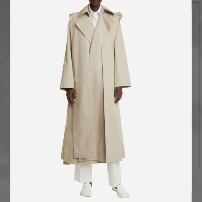 2024春★フードトレンチ【THE ROW】badva belted trench coat 2024春☆フードトレンチ【THE ROW】badva belted trench coat