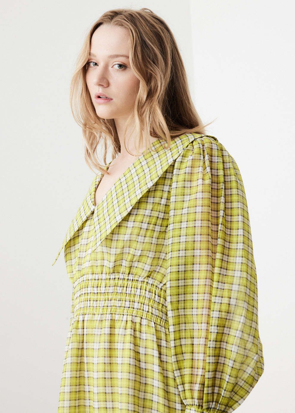 関税送料込♪GANNI/Organza Mini Dress (Ganni/ワンピース