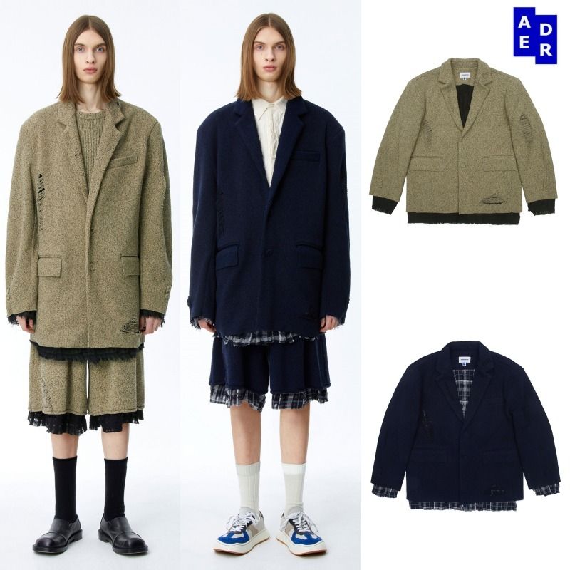 ★Ader Error★2024AW 超新作★Product 41★2色 ☆Ader Error☆韓国大人気☆2024SS 新作☆Varto blazer☆2色