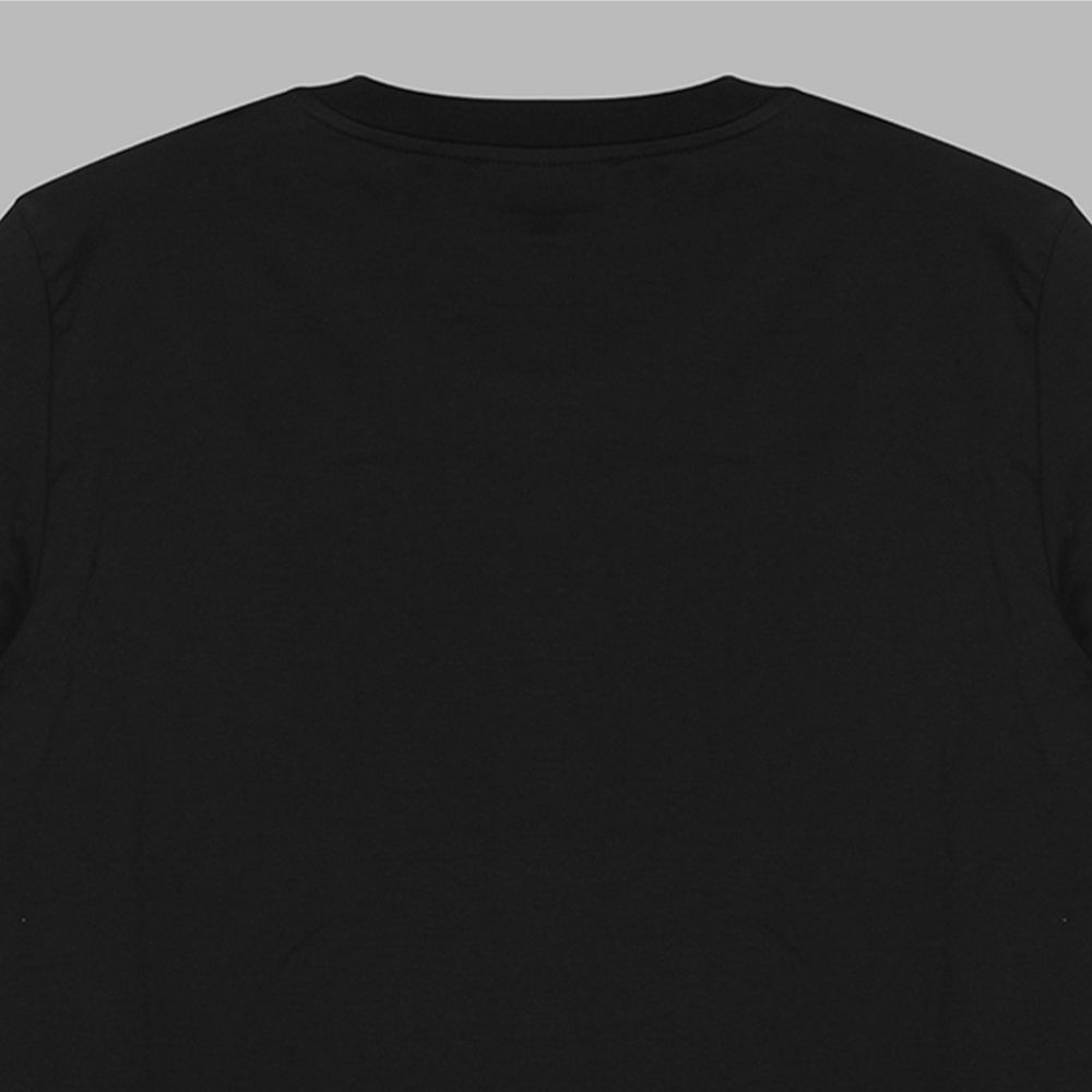 マックスマーラ コットンストレッチ 無地Tシャツ ブラック