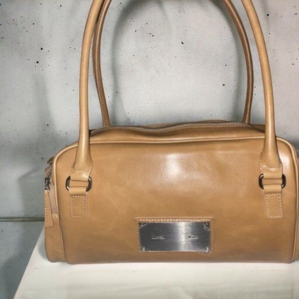 Matin Kim】マーティンキム VINTAGE LEATHER BOSTON BAG (Matin
