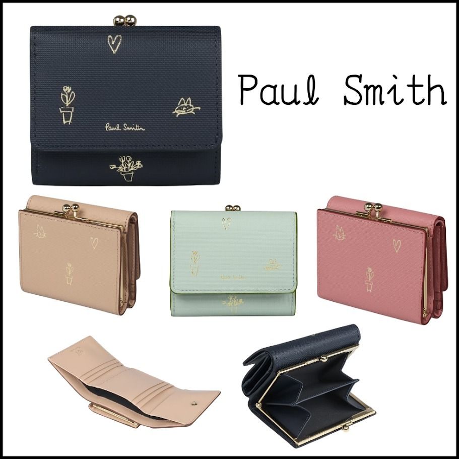 Paul Smith ポール・スミス 折財布 ミックスドゥードゥルSS24 3