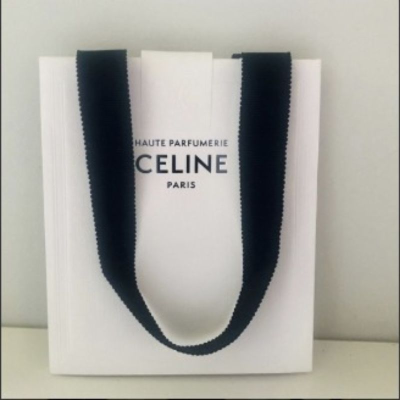 ラフィア＆カーフスキン☆CELINE☆スモール カバ タイス (CELINE