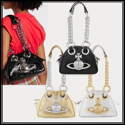 Vivienne Westwood Linda ショルダーバッグ | ブラック