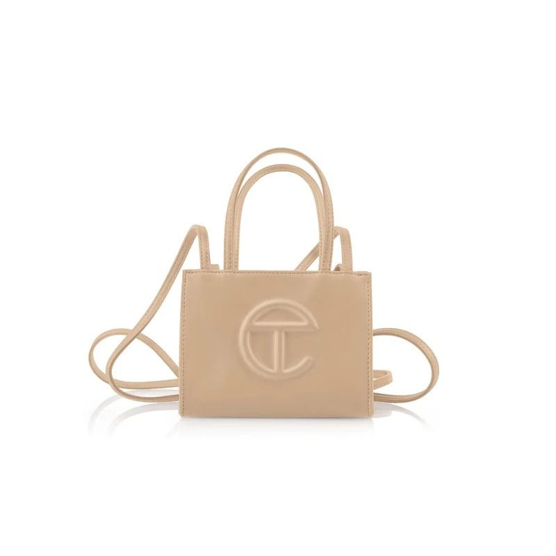 在庫一掃セール TELFAR】Small クリーム ☆テルファー Cream Bag Shopping バッグ
