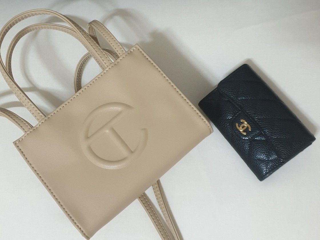 TELFAR】Small Shopping Bag Cream ☆テルファー クリーム