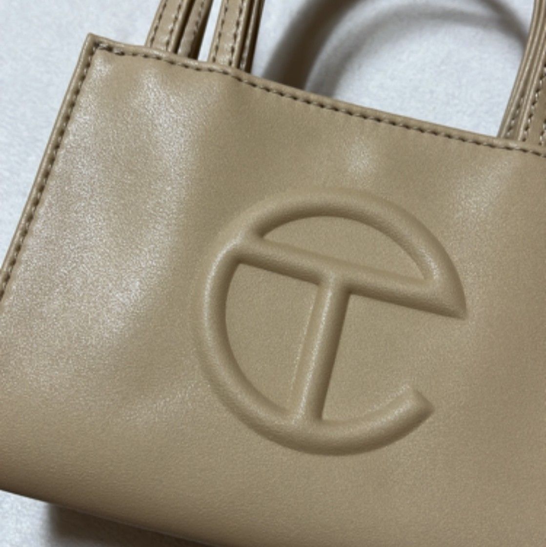 TELFAR】Small Shopping Bag Cream ☆テルファー クリーム