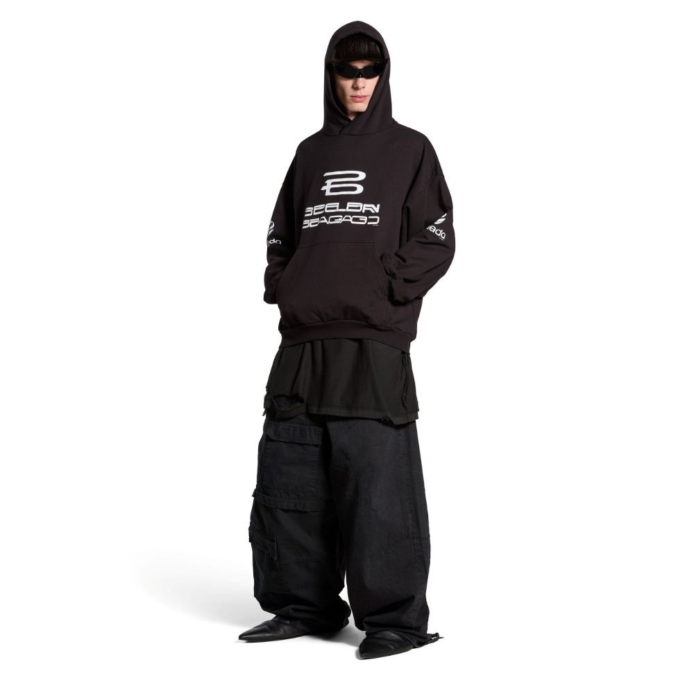 【BALENCIAGA】ミディアムフィットスウェットフーディー 三越伊勢丹 | BALENCIAGA/バレンシアガ通販 | LOOP SPORTS ICON