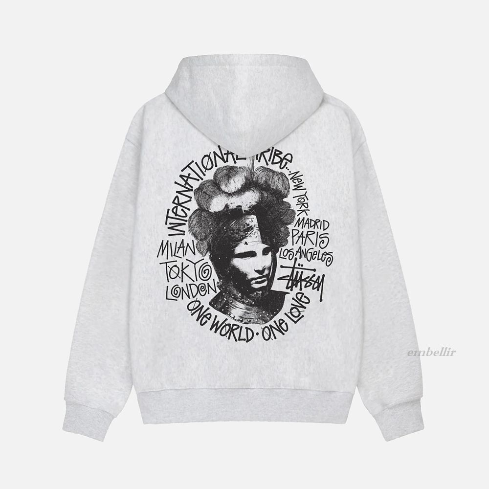 国内発送 送料関税込 日本完売品 STUSSY CAMELOT HOODIE (STUSSY