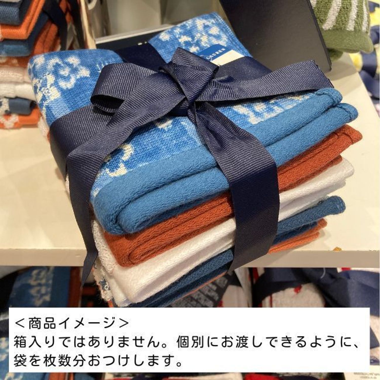 RALPH LAUREN】タオルハンカチ 6枚セット (Ralph Lauren/ハンカチ 