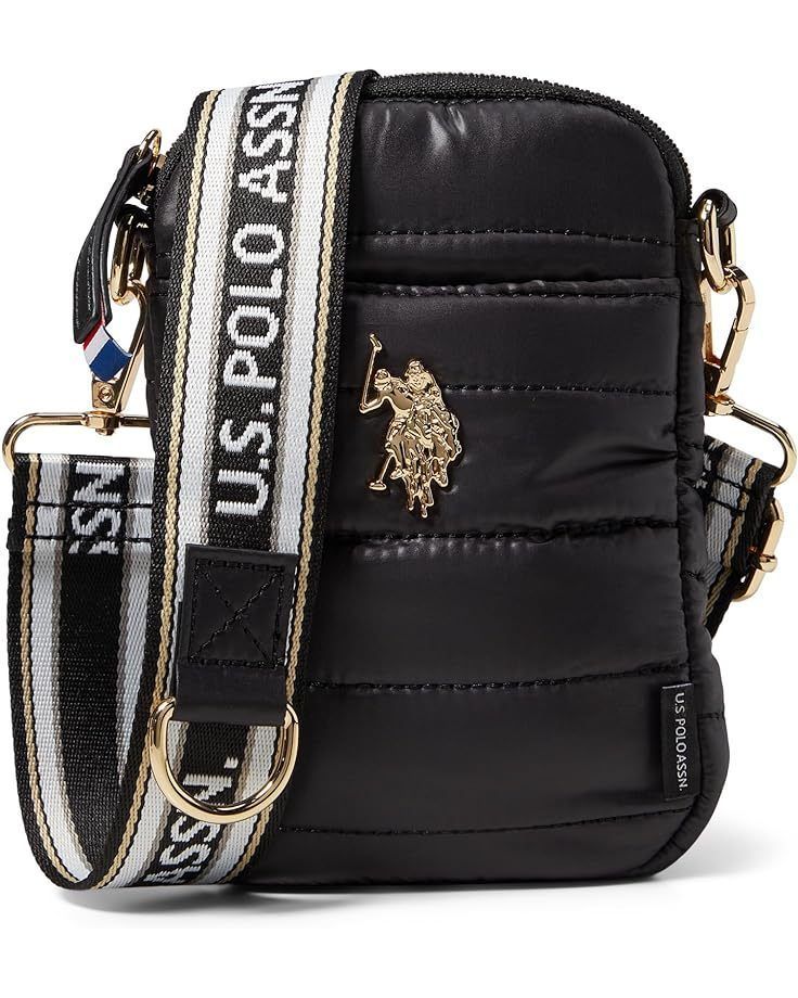 US Polo Assn ナイロン 携帯クロスボディ ポーチ付 ユニセックス US Polo Assn ナイロン 携帯クロスボディ ポーチ付 ユニセックス