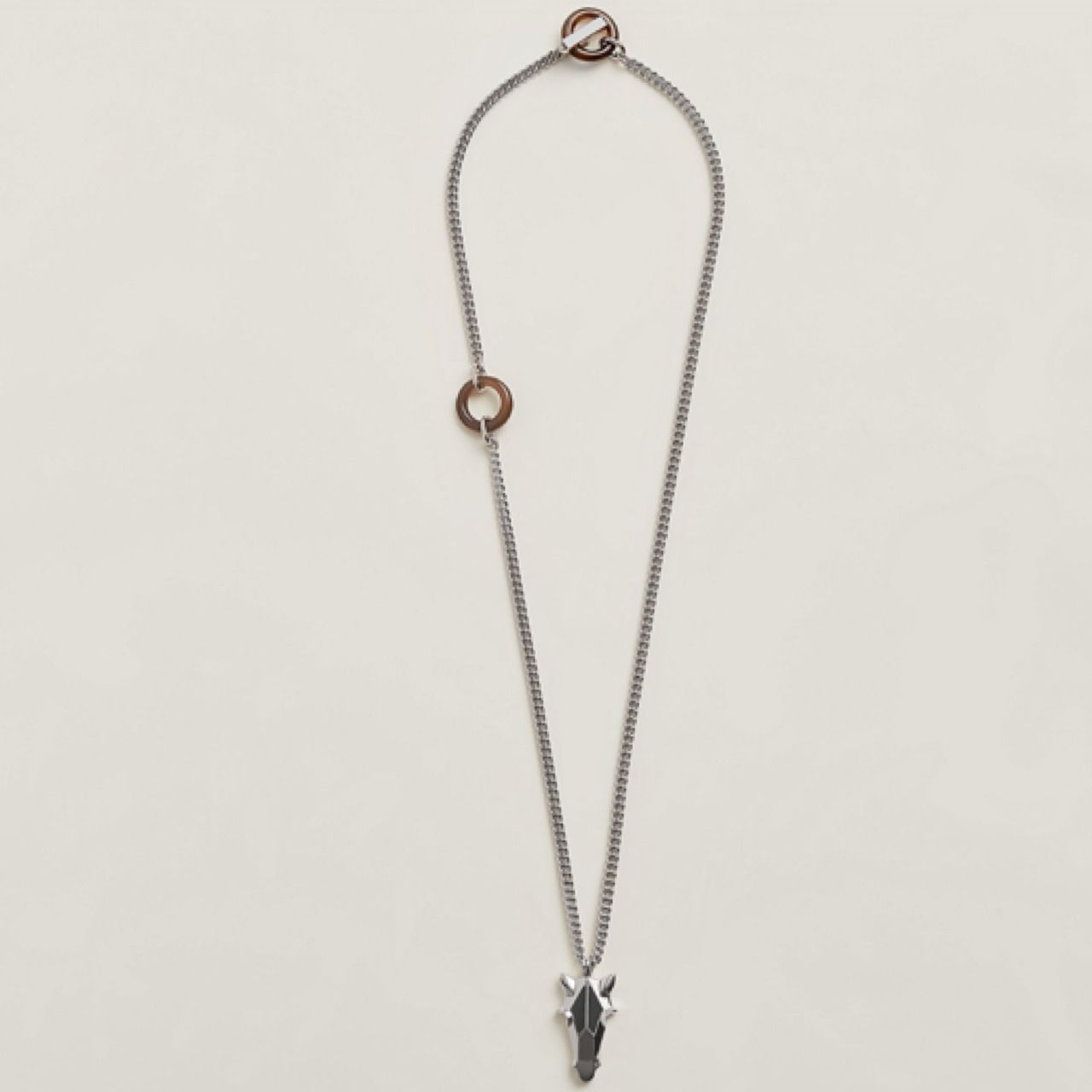 スタイリッシュ☆【HERMES】デストリエ ホース ネックレス