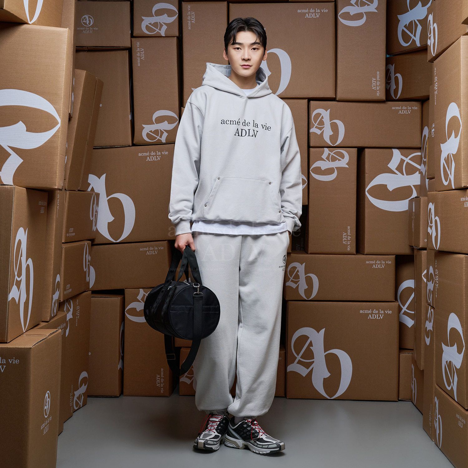 [ADLV] CIRCLE SYMBOL RIVET PANTS/追跡付 ADLV] CIRCLE SYMBOL RIVET PANTS/追跡付 (acme de la vie