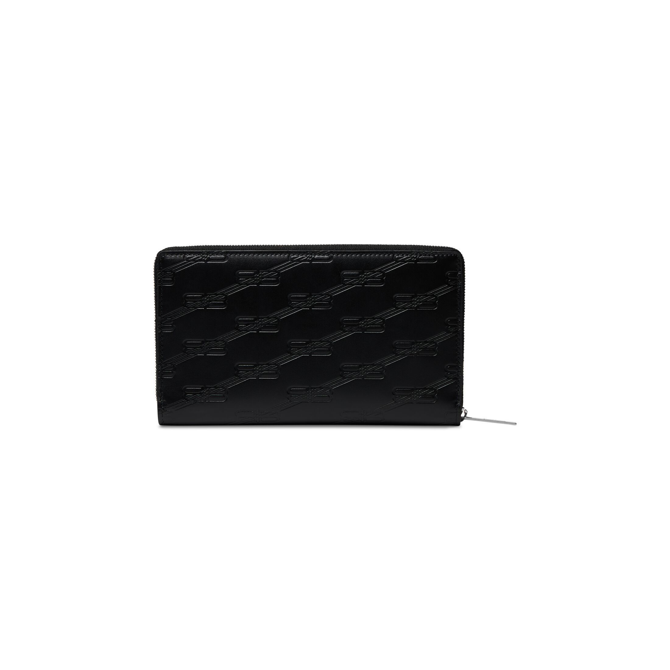 BALENCIAGA】コンチネンタル ZIP ウォレット BOXカーフスキン
