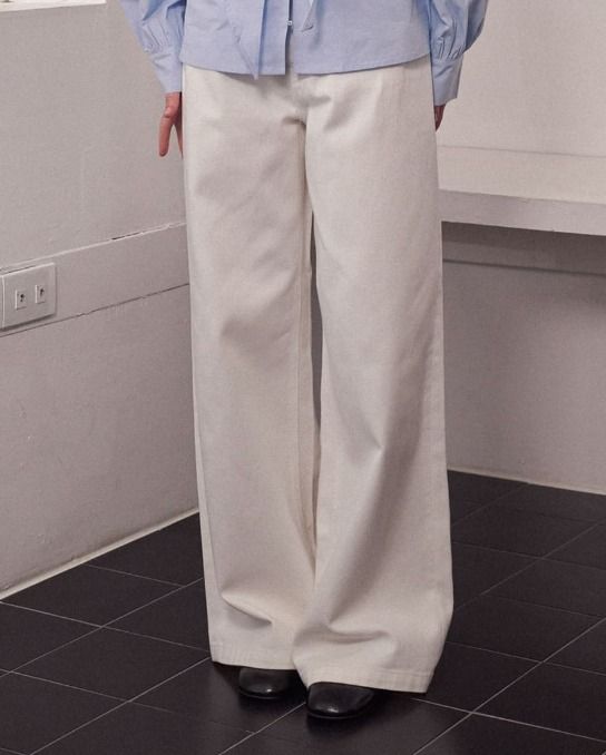 RONRON WIDE DENIM PANTS 4BKS368 (RONRON/デニム・ジーパン