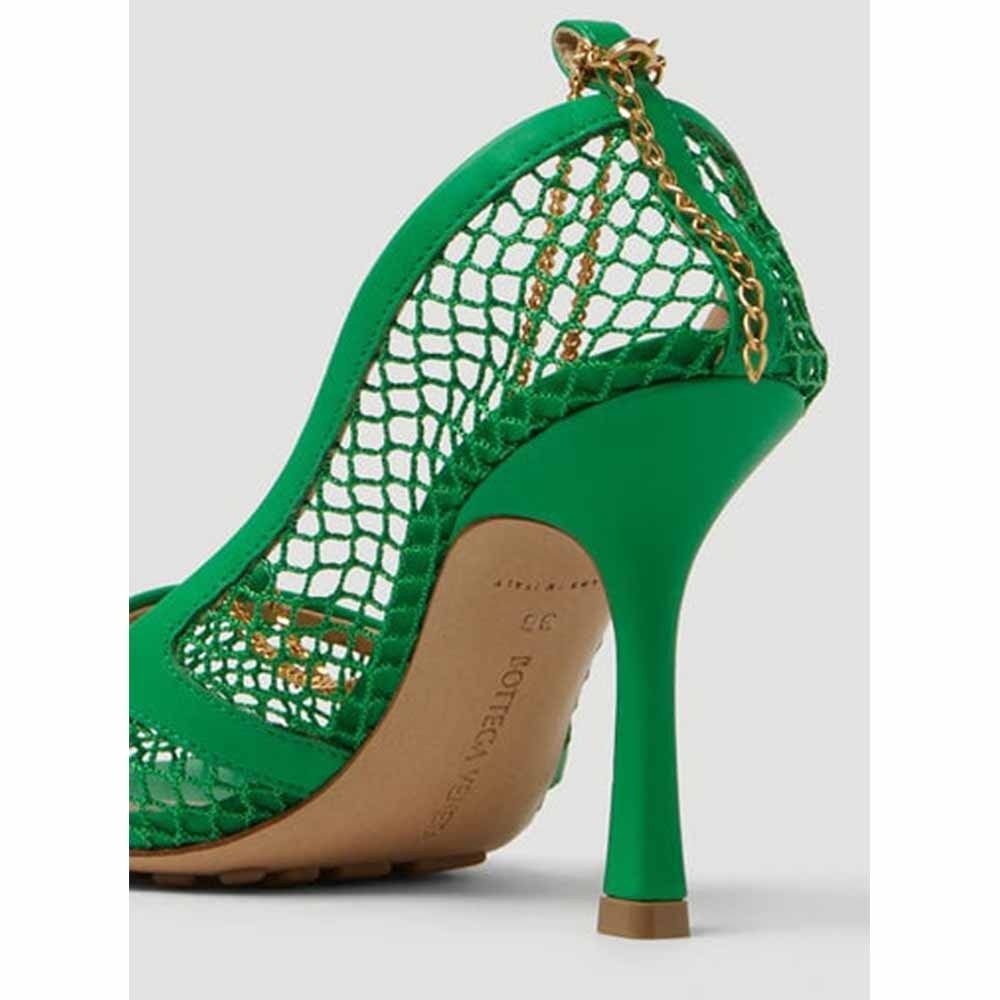 BOTTEGA VENETA ストレッチポンプヒールサンダル (BOTTEGA
