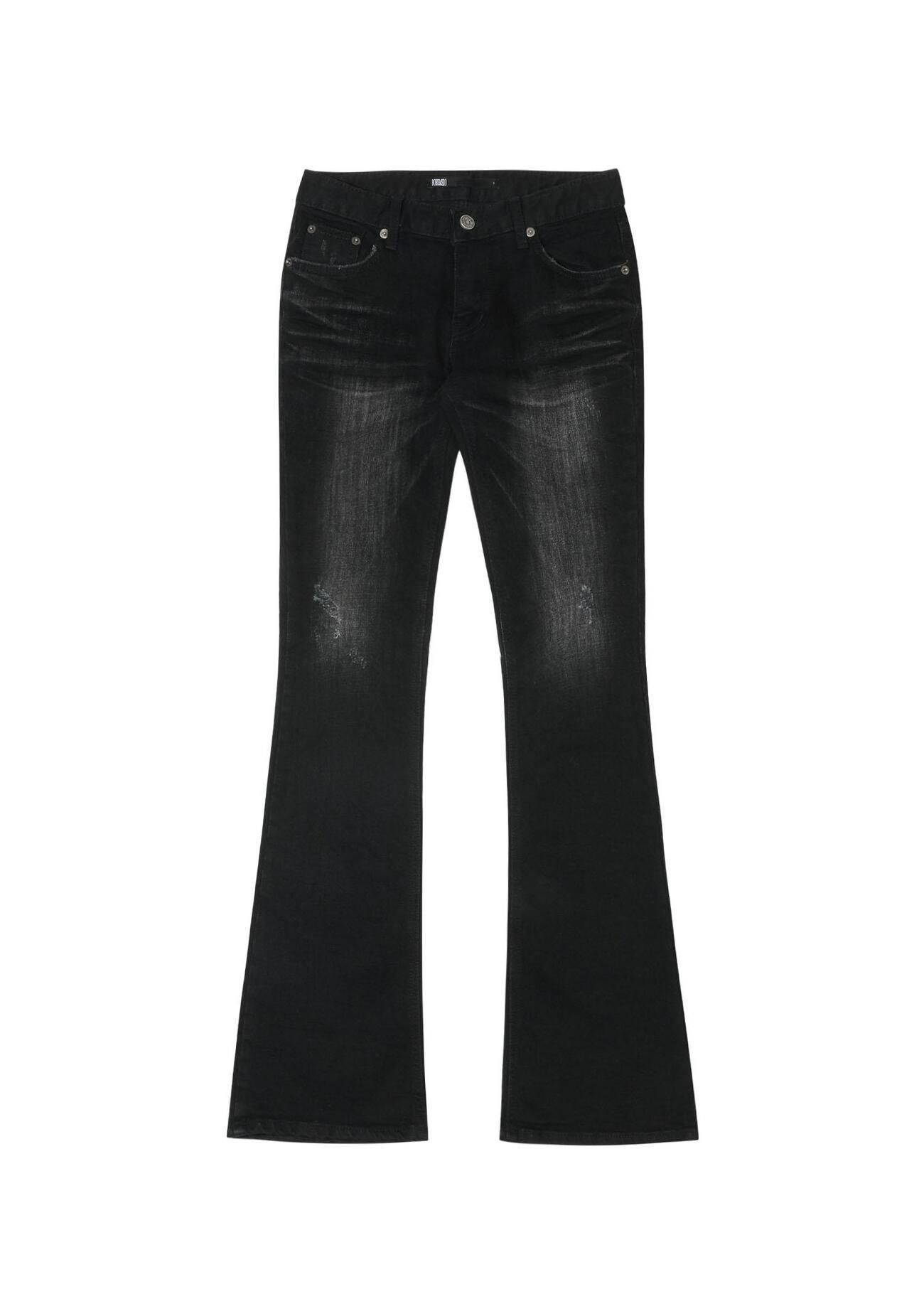 BOHEMIAN SEOUL】BOHEMSEO DARKNESS BOOTCUT JEANS [正規品