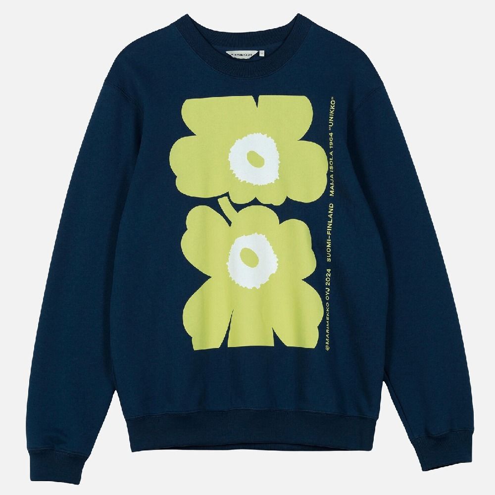 24SS】マリメッコ/Kioski Loisto Unikko Placement スウェット