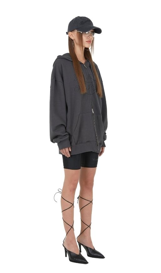 ITZAVIBE☆韓国アイドル着用☆SIGNATURE GRAPHIC HOOD ZIP-UP