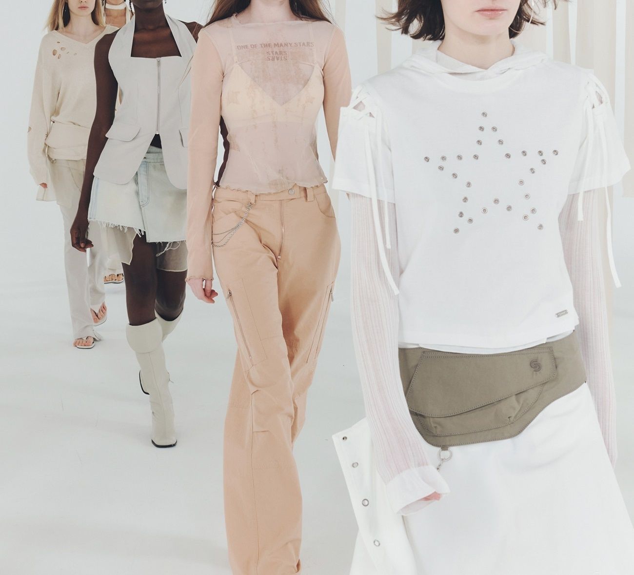 ★CERRIC★ZIPPER FLAP CARGO PANTS★521★Peach★韓国★大人気 ☆CERRIC☆ZIPPER FLAP CARGO PANTS☆521☆Peach☆韓国☆大人気