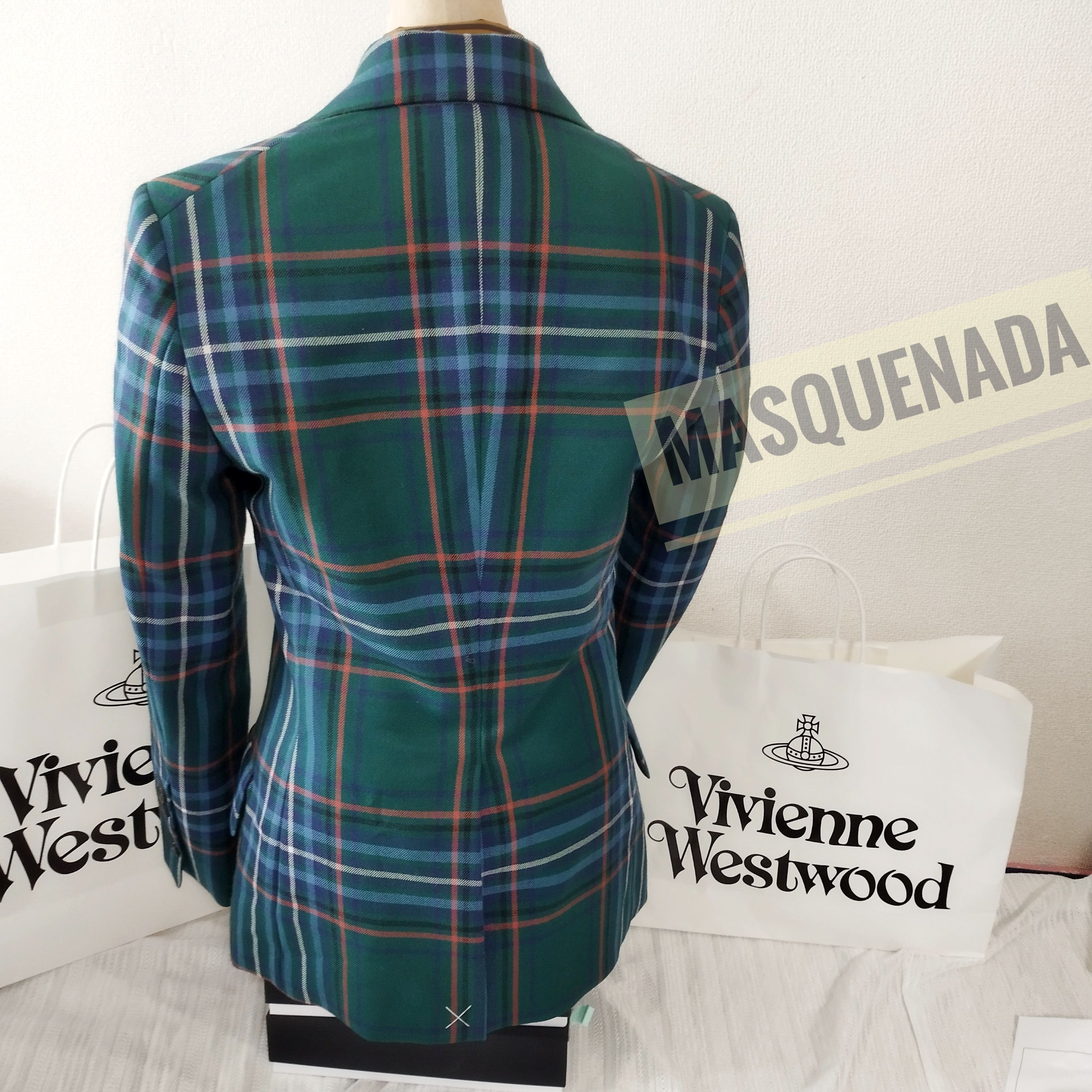 Vivienne Westwood MAN テーラードジャケット 48 グリーン