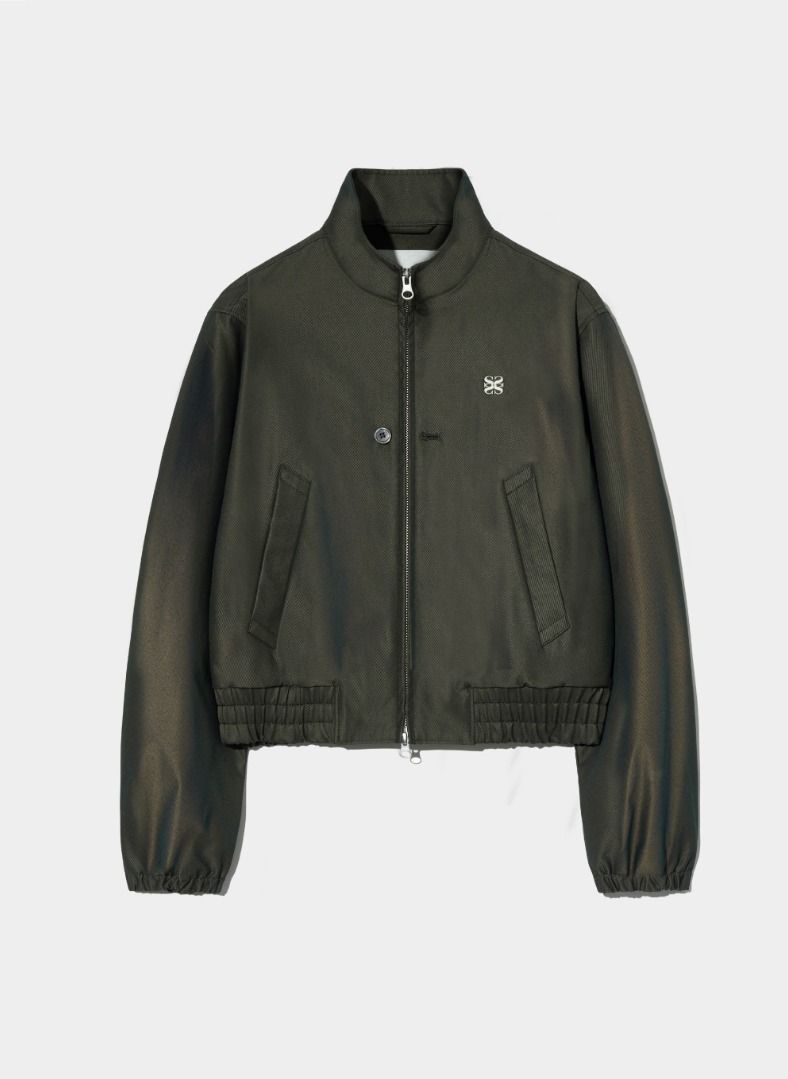☆韓国の人気☆【SATUR】☆(W) Lecce Two Tone Zip Up Jacke.t☆ ☆韓国の人気☆【SATUR】☆(W) Lecce Two Tone Zip Up Jacke.t