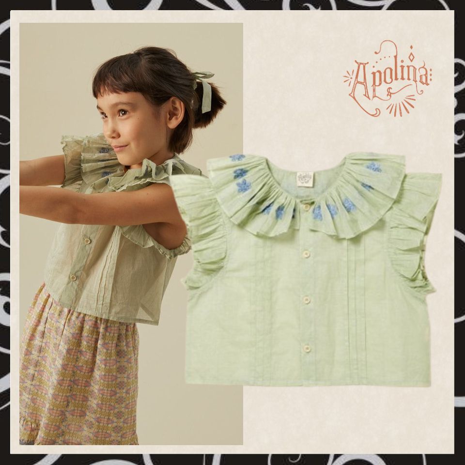 美しい Apolina づらい 2-3y ブラウス トップス