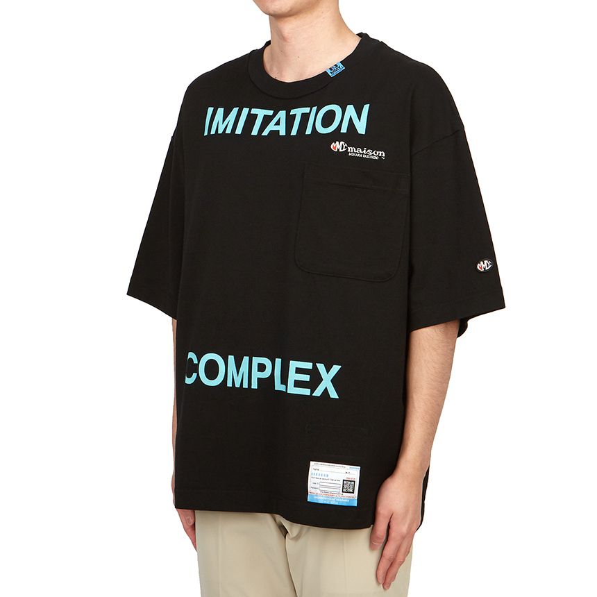 メゾンミハラヤスヒロ メンズ 半袖Tシャツ A11TS682 BLACK