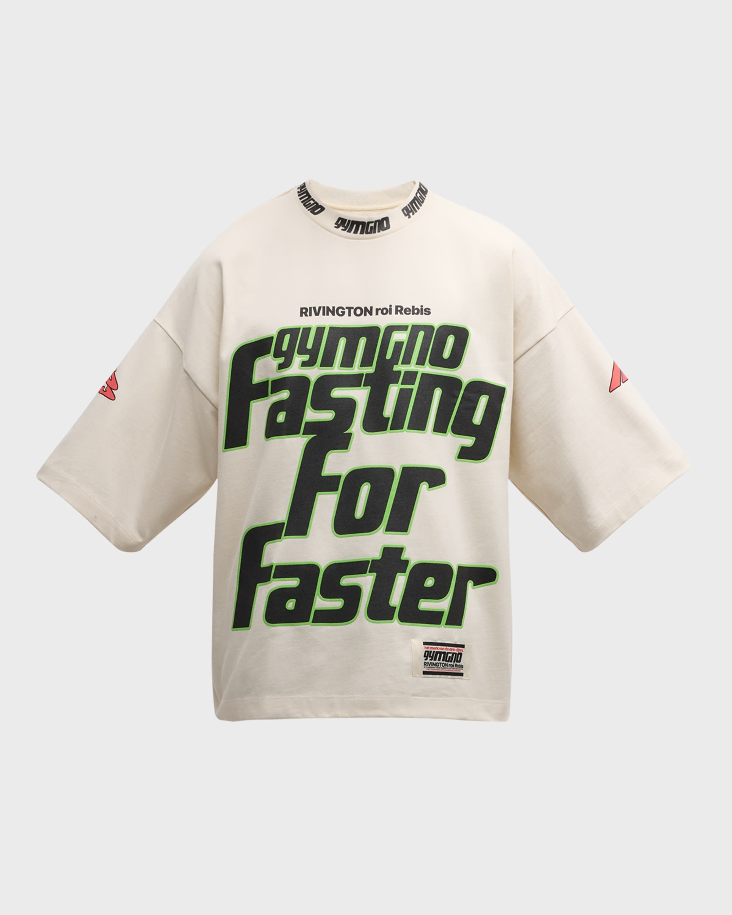 RIVINGTON roi Rebis FASTING FOR FASTER Tシャツ (RIVINGTON