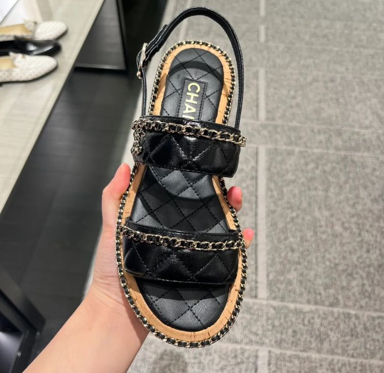 【大人上品♡】CHANEL サンダル 大人カジュアル☆春夏大活躍【CHANEL】サンダル