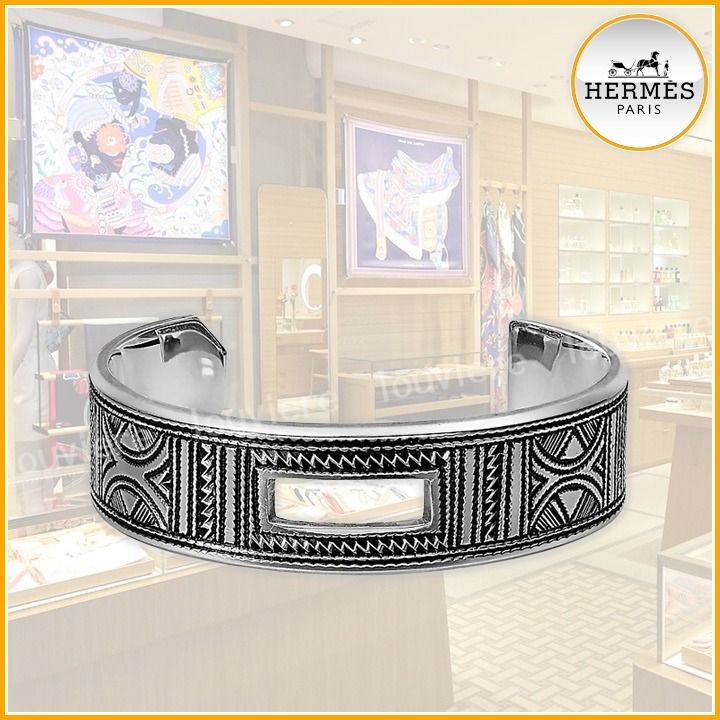 HERMES Newton Touareg Bangle T4（口コミ・レビュー評価が高い