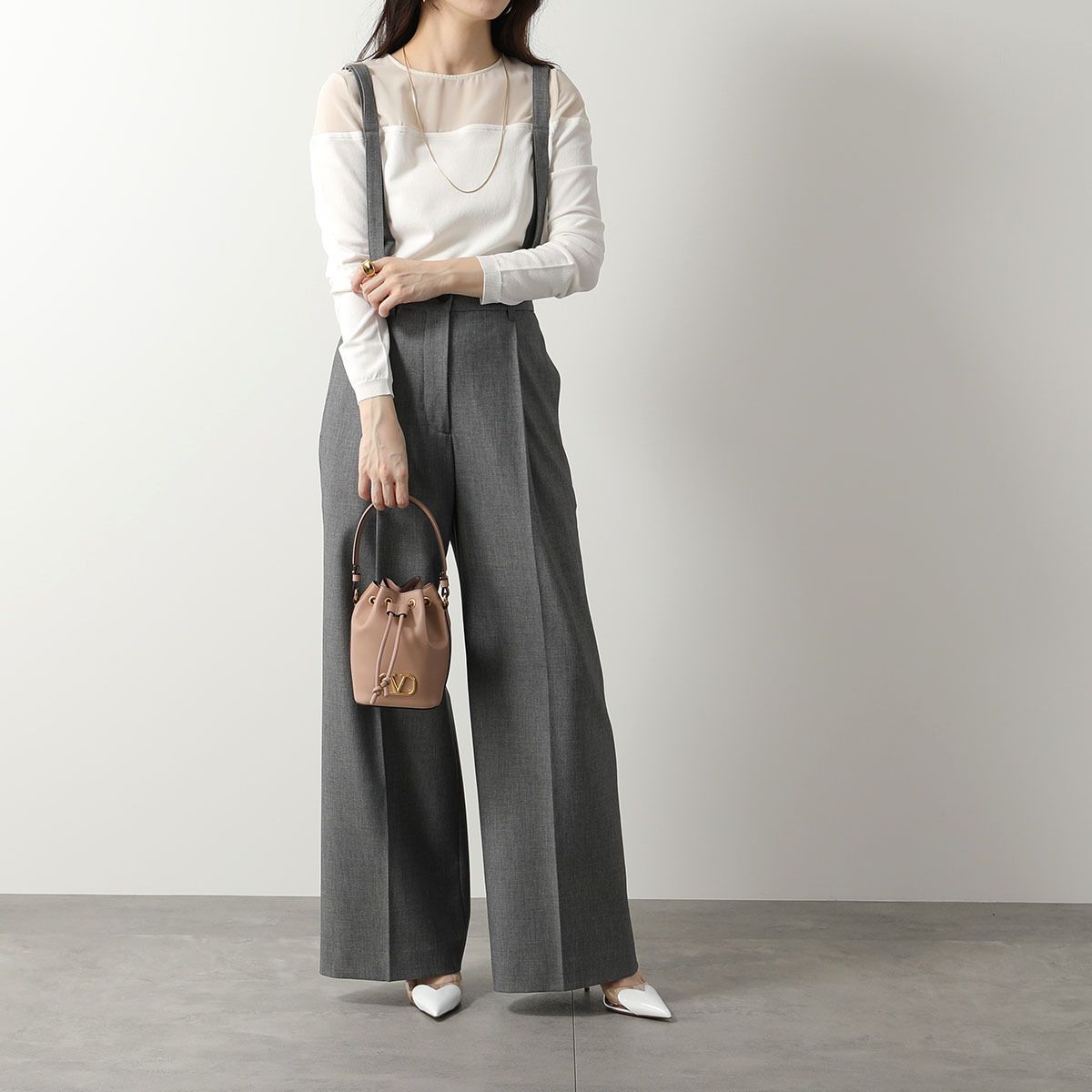 VALENTINO ショルダーバッグ P0Z44VNL Vロゴ レザー ヴァレンティノ VALENTINO VALENTINO ショルダーバッグ P0Z44VNL