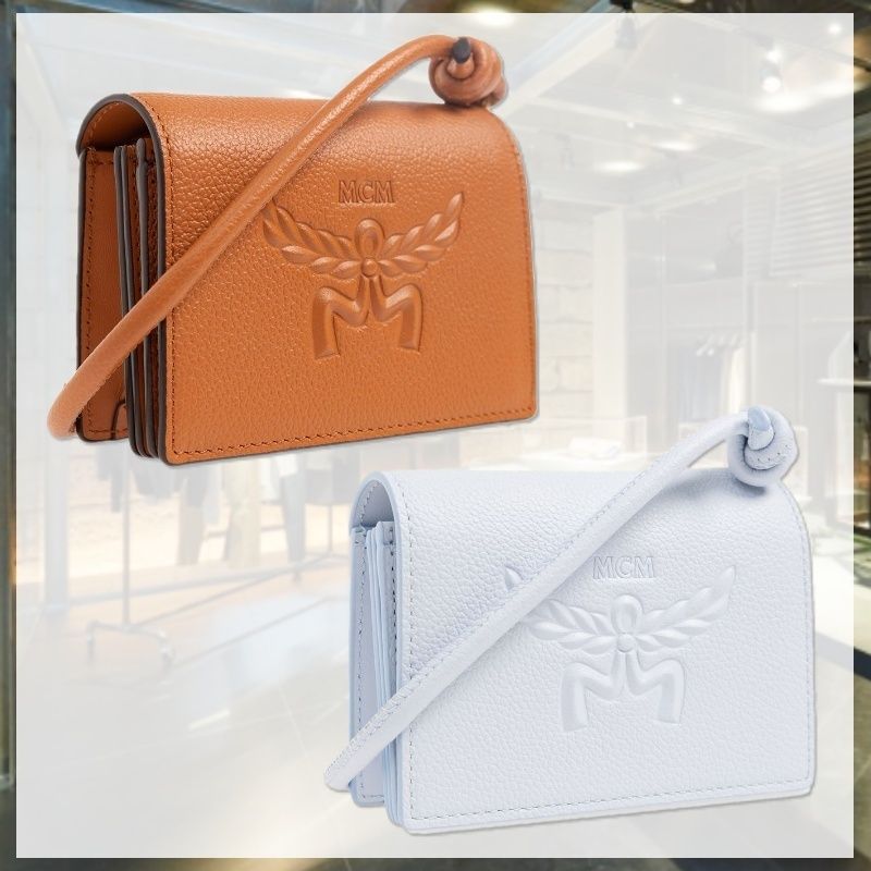 MCM 二つ折り財布 COGNAC VISETOS (MCM/折りたたみ財布