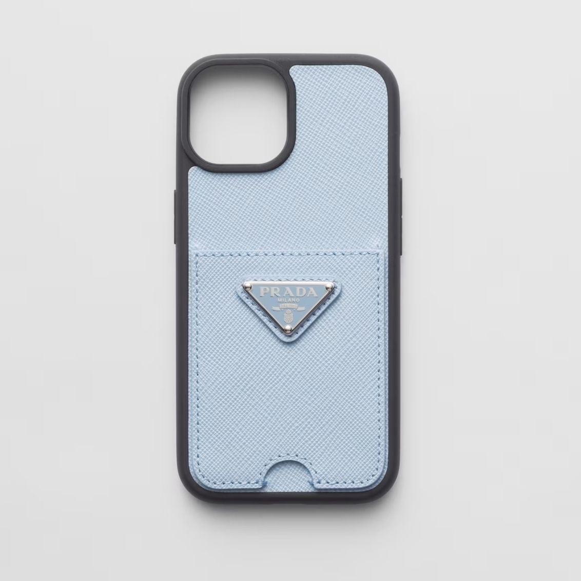 【希少】PRADA iPhone 15 Pro サフィアーノレザー カバー 3色 直営店☆PRADA サフィアーノレザー iPhone 15 Pro Max用カバー
