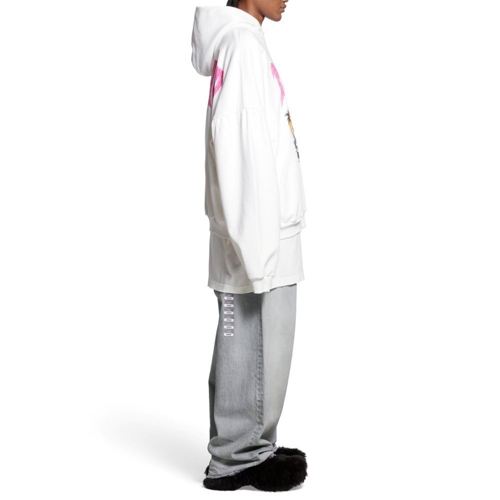 【BALENCIAGA】PARIS TROPICAL ROUND HOODIE オーバーサイズ Balenciaga Paris Tropical Round Hoodie Oversized | Saks