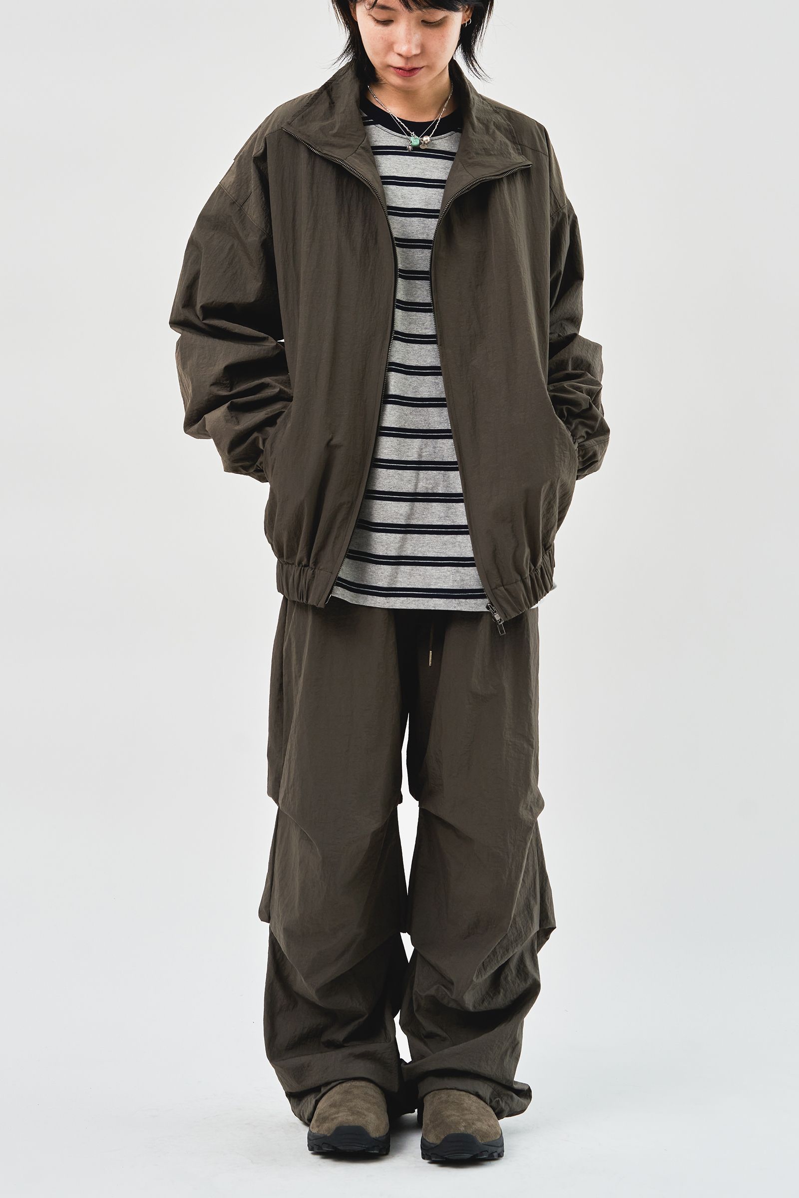 HI FI FNK】Opening Parachute Nylon Pants (HI FI FNK/パンツ