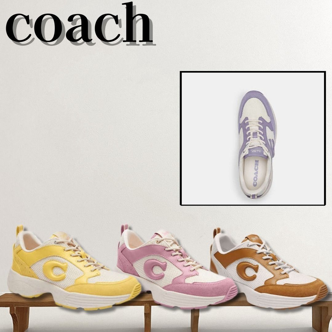 COACH＊Strider Sneaker＊スニーカー (Coach/スニーカー) CP837【BUYMA】